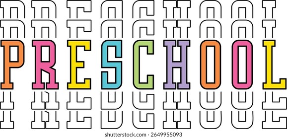 Pré-escola , De volta ao design escolar