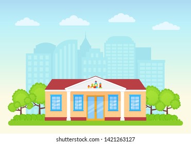 Preschool Building Hd Stock Images Shutterstock