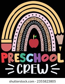 Präschool-Crew-T-Shirt-Design