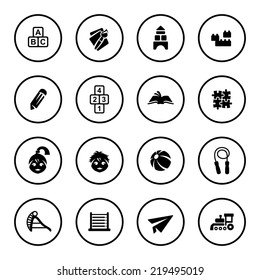 Preschool Icon Set