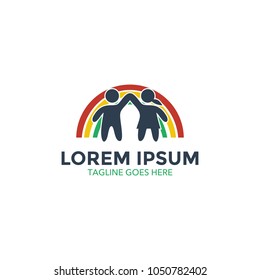 preschool logo. children. kids. toy. kindergarten. vector illustration