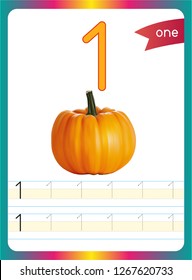 Preschool number activity, Learning numbers, Number writing activity
