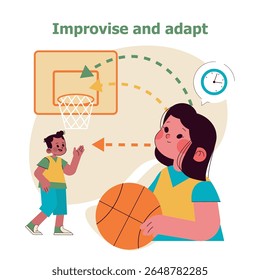 Os esportes pré-escolares incentivam as crianças a improvisar e se adaptar durante as atividades. O basquete serve como um grande exemplo, pois as crianças aprendem trabalho em equipe, estratégia e adaptabilidade através de competições divertidas.
