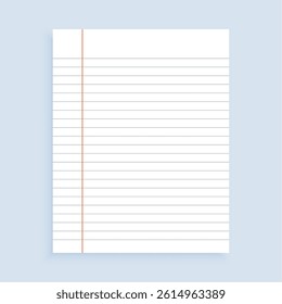 preschool stationery notebook sheet texture layout vector 