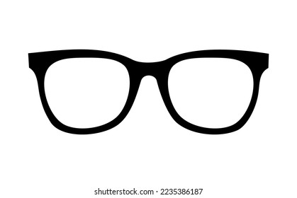 PRESCRIPTION GLASSES WITH BLACK FRAME, HIPSTER STYLE