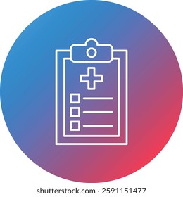 Prescription icon vector image. Can also be used for web apps, mobile apps and print media.
 