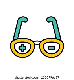 Icono de la prescripción con el fondo blanco Vector Ilustración de stock