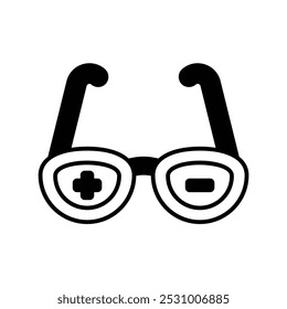 Icono de la prescripción con el fondo blanco Vector Ilustración de stock