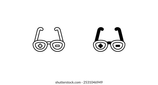 prescription icon with white background vector stock illustration