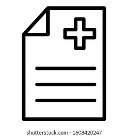 
Prescription Isolated Vector icon which can be easily modified or edit
