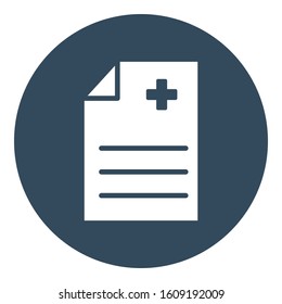 
Prescription Isolated Vector icon which can be easily modified or edit

