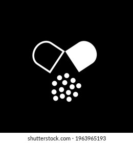 Prescription  Over the counter drug icon