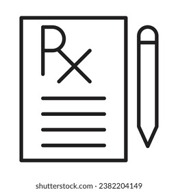 Prescription Pad icon design for personal commercial use