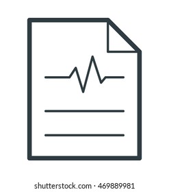 Prescription Vector Icon