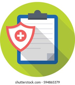 Prescription Vector Icon
