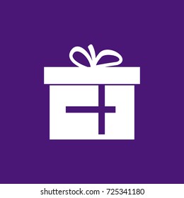 present box icon vector