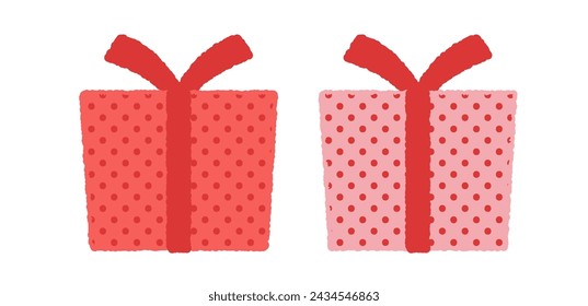 present box illustration material simple illustration