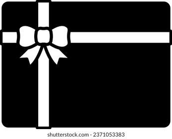 Present Box Isolated Vector Icon