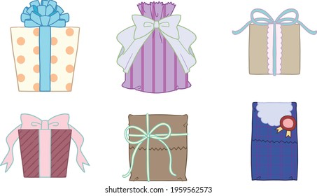 present box vector illustration no background