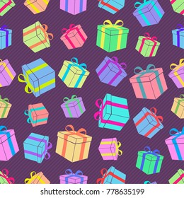 Present boxes pattern
