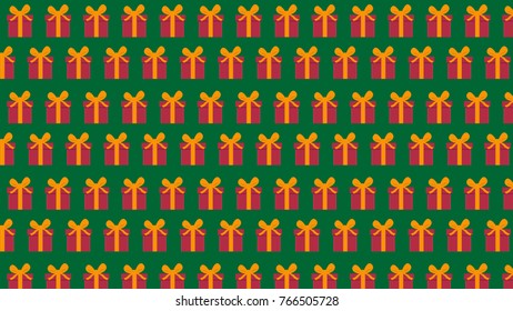 Present gift background. Vector background.