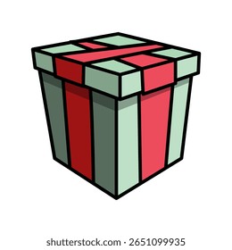 present gift box design vector illustration
