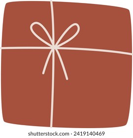 Present Gift Box Vector Illustration