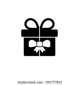 present giftbox icon vector illustration
