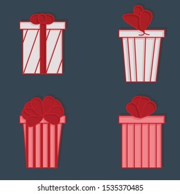 Present icon concept Creative idea design use for your project. Flat vector illustration for presentation, mobile app, web page.
