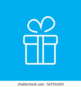 present icon illustration isolated vector