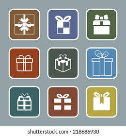 present icon set