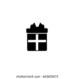 present icon. sign design