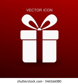 Present icon vector illustration