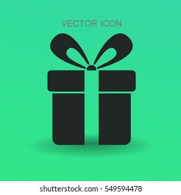 Present icon vector illustration