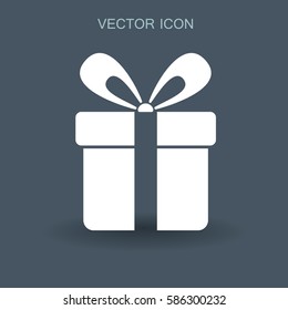 Present icon vector illustration