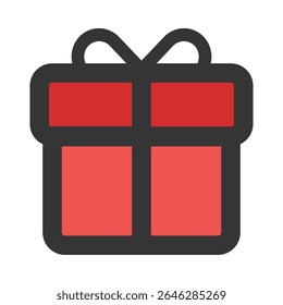 Icono de color de línea actual Vector editable