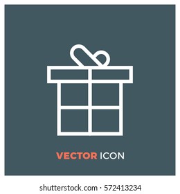 present line vector icon