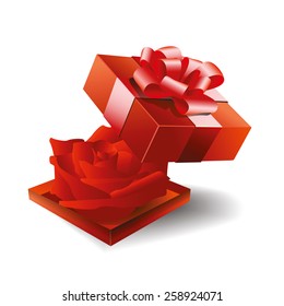 Present with love illustration