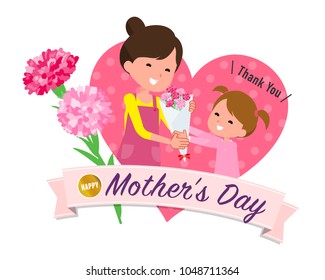 Present for loved ones_Daughter give to mother