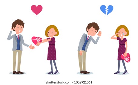 Present for loved ones_Woman invited Man