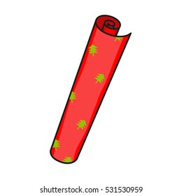 present paper icon  - vector illustration.