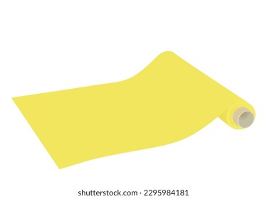 Present paper roll. vector illustration