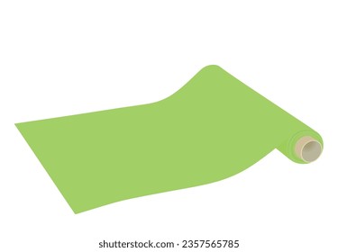Present paper roll. vector illustration