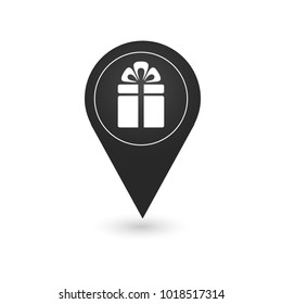present pin Map pin icon