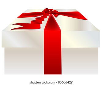present with red ribbon