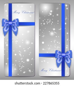Present with silk ribbon and bow