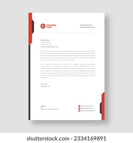 Present sophistication and professionalism with our Corporate Modern Business Letterhead Template. Clean design, customizable elements, and high-res graphics make a lasting impression.