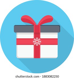 present vector colour flat icon