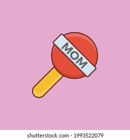 present vector flat colour icon