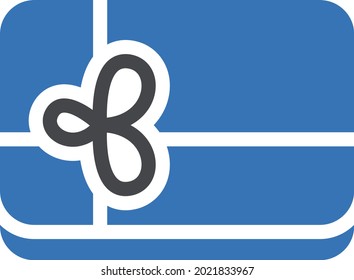 present vector illustration isolated on a transparent background . glyph vector icons for concept or web graphics.